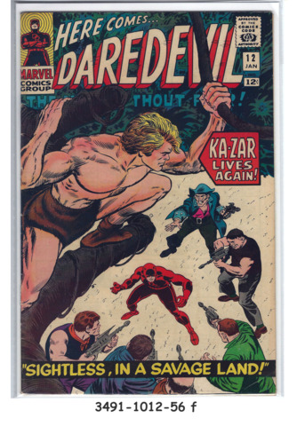 DAREDEVIL #012 © January 1966 Marvel Comics